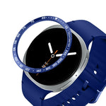 Anel de moldura metálica protetor para relógio inteligente, Estilo: Estilo E, Para Samsung Galaxy Watch8 Classic 46mm, Para Samsung Galaxy Watch8 44mm, Para Samsung Galaxy Watch8 40mm
