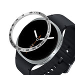 Anel de moldura metálica protetor para relógio inteligente, Estilo: Estilo E, Para Samsung Galaxy Watch8 Classic 46mm, Para Samsung Galaxy Watch8 44mm, Para Samsung Galaxy Watch8 40mm