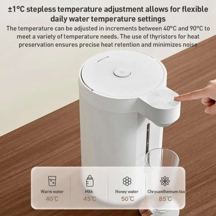 Garrafa Térmica Elétrica Inteligente Original Xiaomi Mijia 5L 1600W, Plug CN, Garrafa Térmica Elétrica 5L