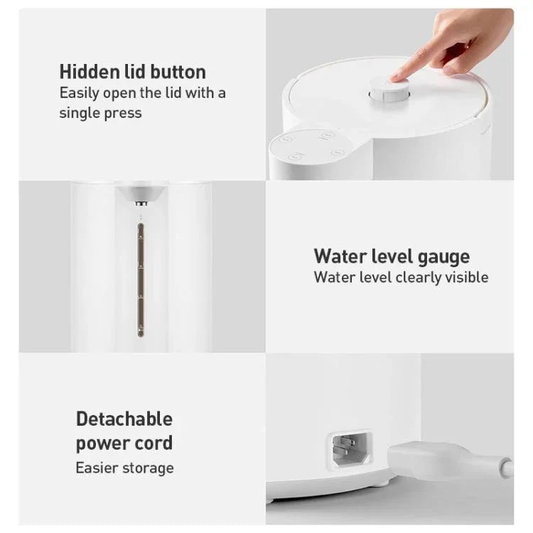 Garrafa Térmica Elétrica Inteligente Original Xiaomi Mijia 5L 1600W, Plug CN, Garrafa Térmica Elétrica 5L