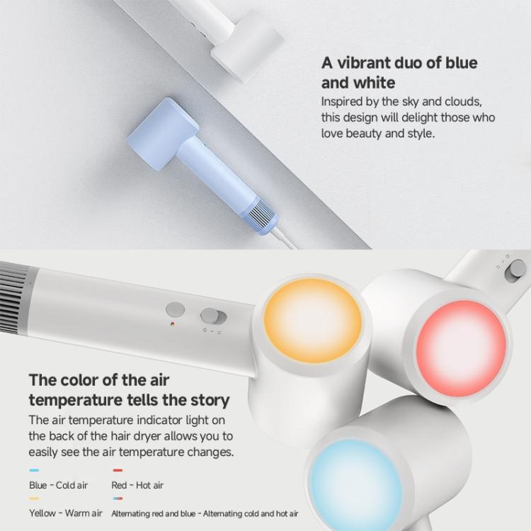 Secador de Cabelo de Alta Velocidade Original Xiaomi Mijia H501 SE, Plugue US