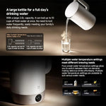 Chaleira Elétrica de Temperatura Constante Original Xiaomi Mijia 2.0L 1800W 3 Pro, Plug CN