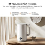 Chaleira Elétrica de Temperatura Constante Original Xiaomi Mijia 1.7L 1800W 3, Plug CN