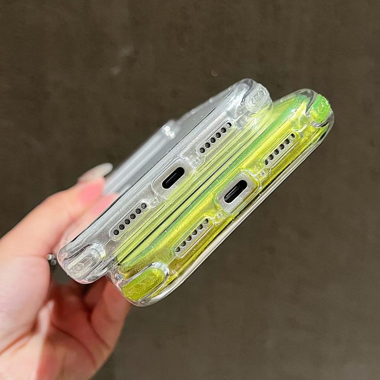 Capa para telemóvel 3 em 1 em TPU + PC com pó brilhante, Para iPhone 17 Pro Max, Para iPhone 17 Pro