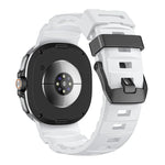 Correia de relógio em silicone com fivela preta Wild Path, Para Samsung Galaxy Watch8 / Watch8 Classic