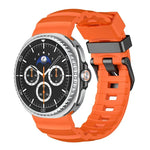 Correia de relógio em silicone com fivela preta Wild Path, Para Samsung Galaxy Watch8 / Watch8 Classic