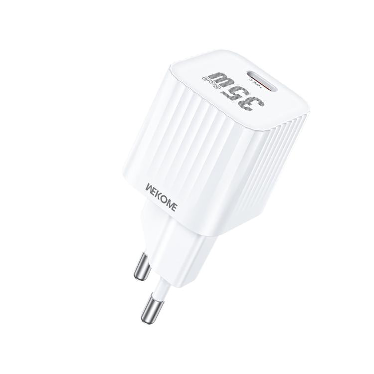 Carregador Rápido PD35W Type-C Cinsuy WK WP-U13, Ficha UE, Ficha UK