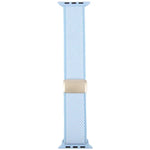 Pulseira de Relógio em Nylon Elástico Bicolor com Fecho Magnético em Sarja, para Apple Watch 46mm / 49mm / 45mm / 44mm, para Apple Watch 42mm / 41mm / 40mm / 38mm