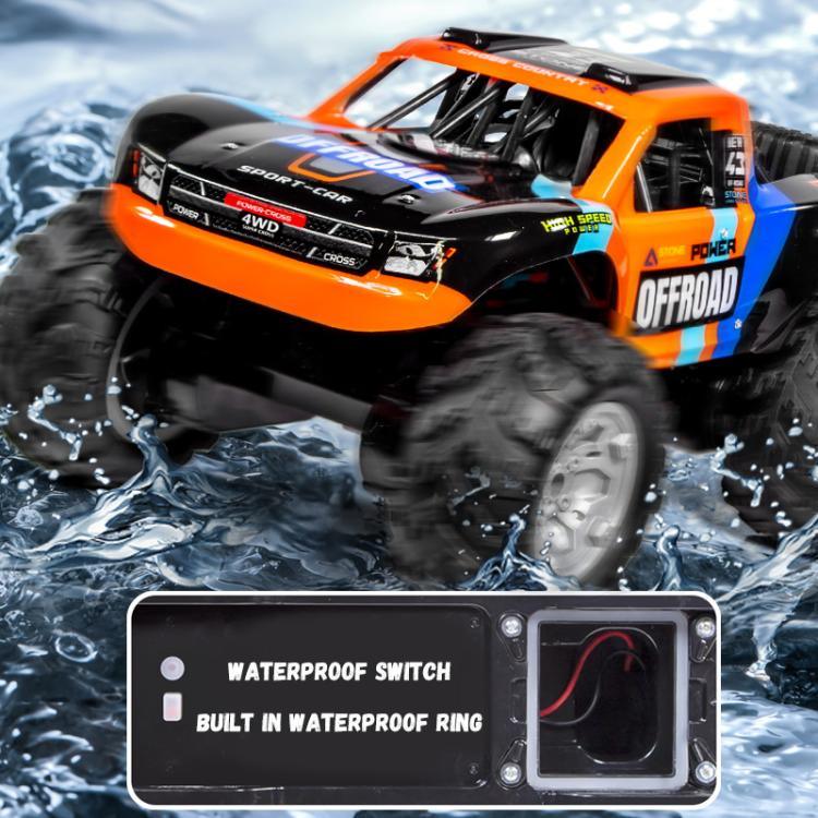 JJR/C Q205 Camioneta Curta Anfíbia 4WD Off-road para Controlo Remoto