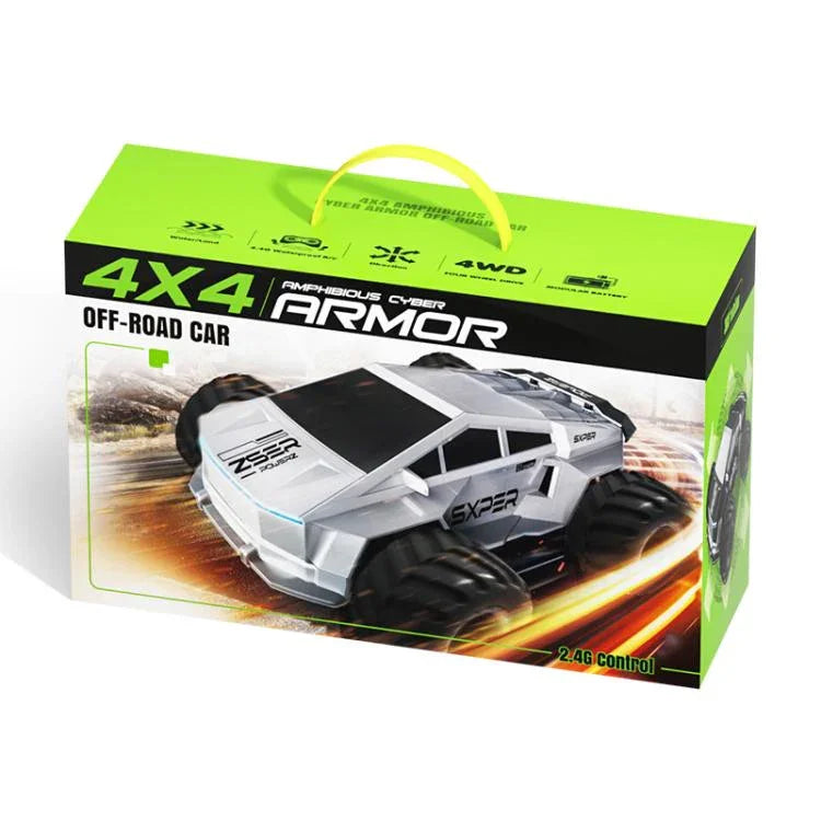 JJR/C Q212 Carro Off-road Cyber Armor Anfíbio 4WD para Controlo Remoto