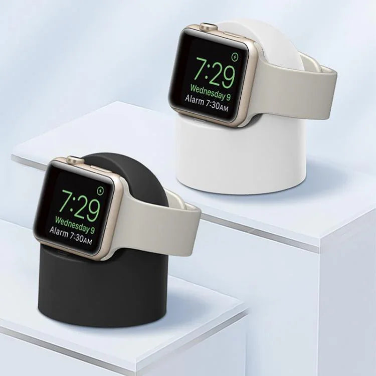 xDfind Suporte de Carregamento em Silicone para Smartwatch Apple Watch sem Carregador