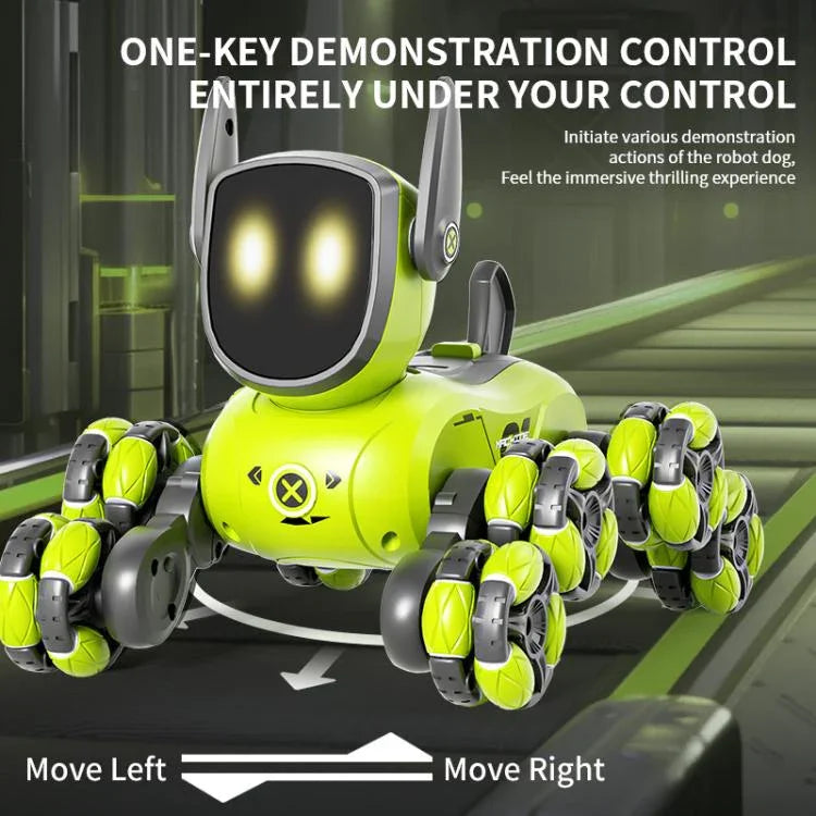 JJR/C Q200 Small Eight-wheeled Multi-function Remote Control Robot Dog