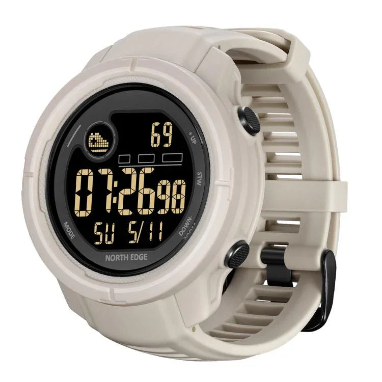 NORTH EDGE MARS 5 Relógio Desportivo Inteligente Masculino Outdoor com Monitorização de Frequência Cardíaca e Oxigénio no Sangue
