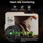 NORTH EDGE MARS 5 Relógio Desportivo Inteligente Masculino Outdoor com Monitorização de Frequência Cardíaca e Oxigénio no Sangue