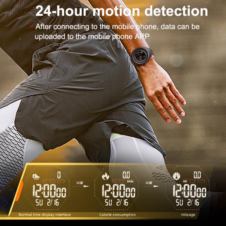 NORTH EDGE MARS 5 Relógio Desportivo Inteligente Masculino Outdoor com Monitorização de Frequência Cardíaca e Oxigénio no Sangue
