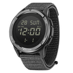 NORTH EDGE TERRAX Relógio Desportivo Multifuncional Masculino Outdoor Resistente à Água Luminoso com Correia de Nylon
