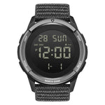 NORTH EDGE TERRAX Relógio Desportivo Multifuncional Masculino Outdoor Resistente à Água Luminoso com Correia de Nylon