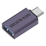 Bloqueador de proteção de dados de carregamento USB, USB-A fêmea para USB-A macho, Tipo-C macho para USB-A fêmea, Tipo-C macho para Tipo-C fêmea, Tipo-C macho para USB-A macho