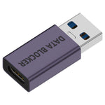 Bloqueador de proteção de dados de carregamento USB, USB-A fêmea para USB-A macho, Tipo-C macho para USB-A fêmea, Tipo-C macho para Tipo-C fêmea, Tipo-C macho para USB-A macho
