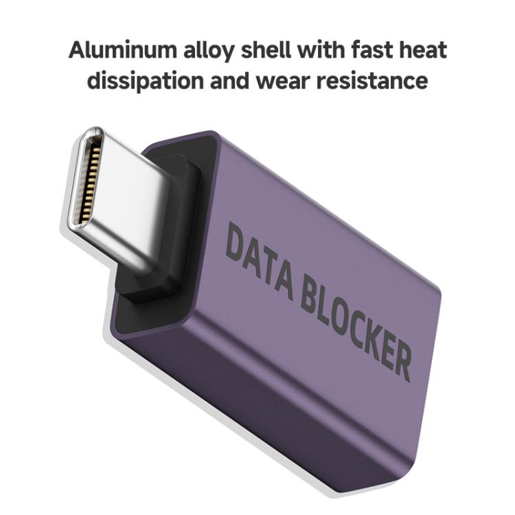 Bloqueador de proteção de dados de carregamento USB, USB-A fêmea para USB-A macho, Tipo-C macho para USB-A fêmea, Tipo-C macho para Tipo-C fêmea, Tipo-C macho para USB-A macho