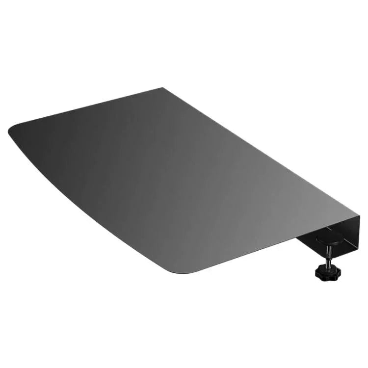 Clip-on Corner Table Panel Connector L-shaped Desk Platform Stainless Steel Extender, FS-25149