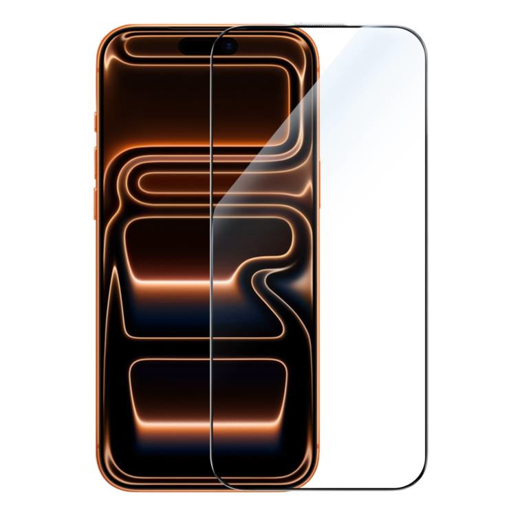 JOYROOM Série Knight Filme de Vidro Temperado HD 2.5D de Ecrã Completo Duro Anti-Riscos, Para iPhone 17 Pro Max, Para iPhone 17 Pro, Para iPhone 17, Para iPhone Air, Para iPhone 16 Pro Max, Para iPhone 16 Pro, Para iPhone 16 Plus, Para iPhone 16