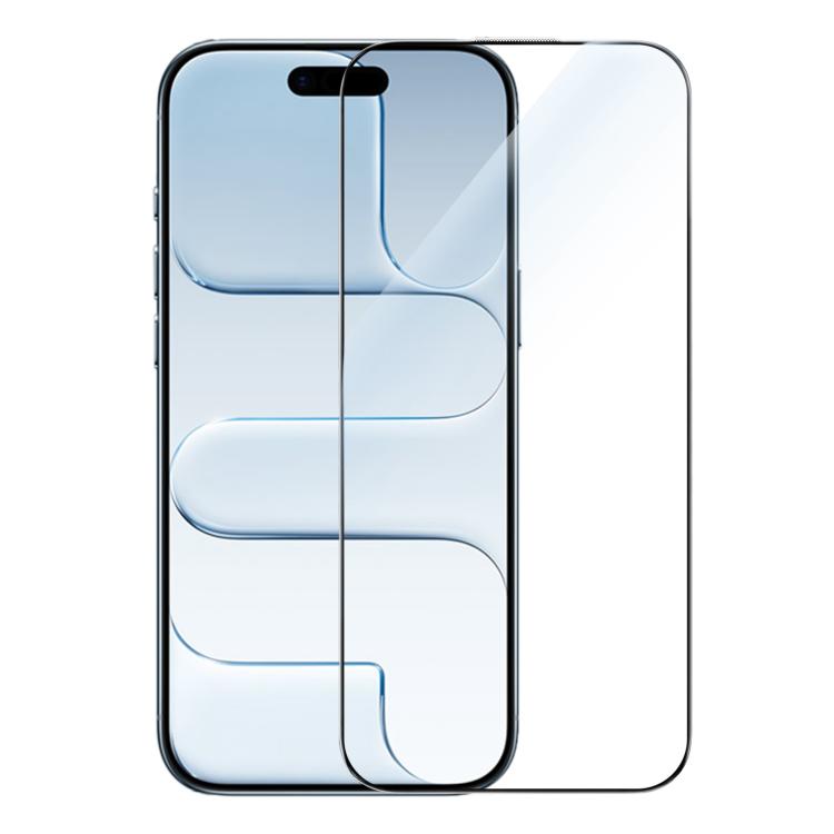 JOYROOM Série Knight Filme de Vidro Temperado HD 2.5D de Ecrã Completo Duro Anti-Riscos, Para iPhone 17 Pro Max, Para iPhone 17 Pro, Para iPhone 17, Para iPhone Air, Para iPhone 16 Pro Max, Para iPhone 16 Pro, Para iPhone 16 Plus, Para iPhone 16