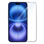 JOYROOM Série Knight Filme de Vidro Temperado HD 2.5D de Ecrã Completo Duro Anti-Riscos, Para iPhone 17 Pro Max, Para iPhone 17 Pro, Para iPhone 17, Para iPhone Air, Para iPhone 16 Pro Max, Para iPhone 16 Pro, Para iPhone 16 Plus, Para iPhone 16