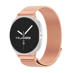 Correia de relógio metálica magnética Milan MIJOBS, Para Samsung Galaxy Watch8 / Watch8 Classic