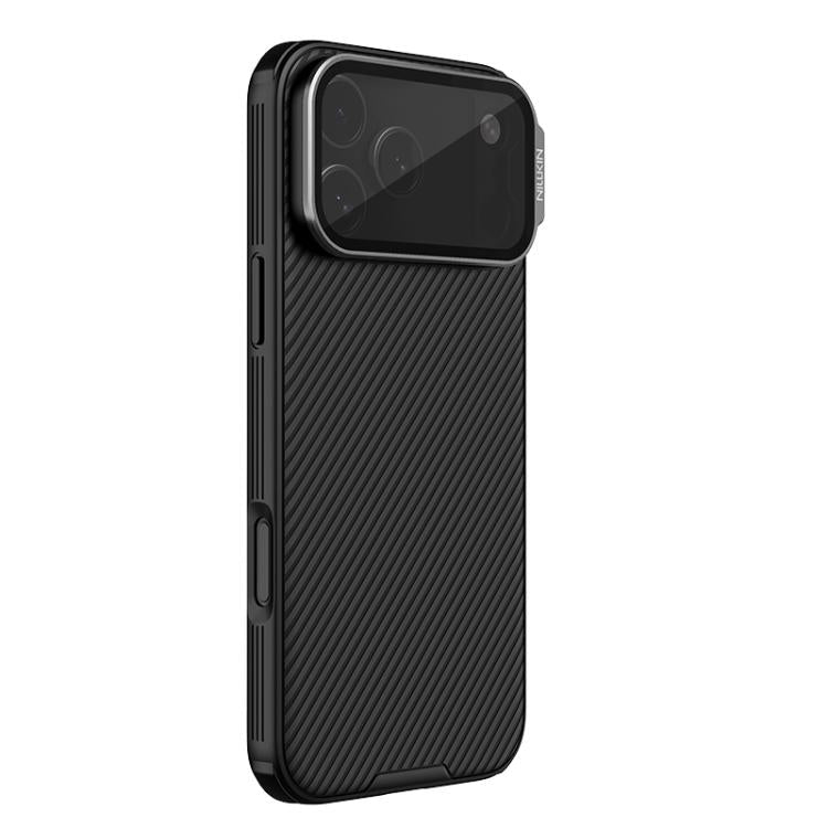 Capa para telemóvel NILLKIN Black Mirror Prop CD Texture Transparente com Espelho, Para iPhone 17 Pro Max, Para iPhone 17 Pro