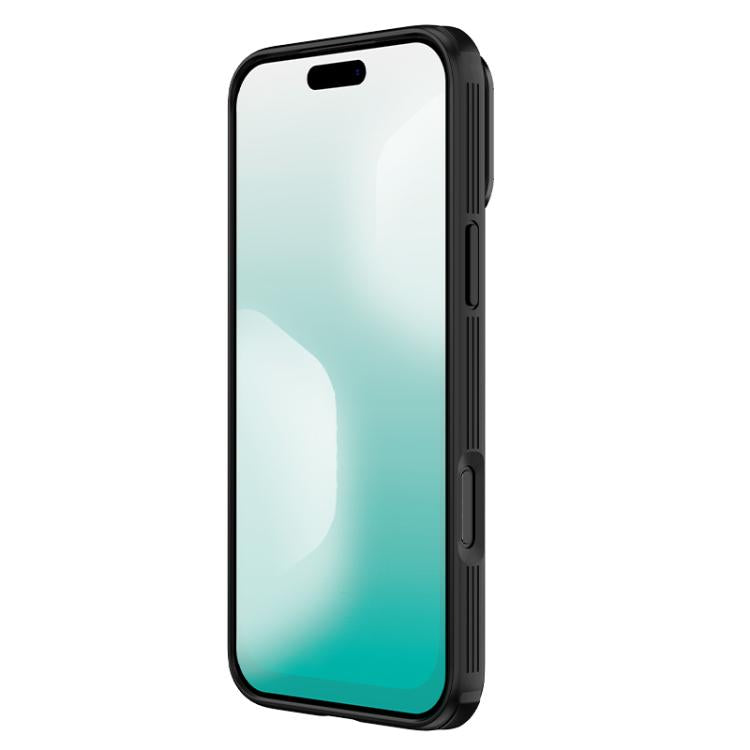 Capa para telemóvel NILLKIN Black Mirror Prop CD Texture Transparente com Espelho, Para iPhone 17 Pro Max, Para iPhone 17 Pro