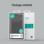 Capa para telemóvel NILLKIN Black Mirror Prop CD Texture Transparente com Espelho, Para iPhone 17 Pro Max, Para iPhone 17 Pro