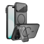 Capa para telemóvel NILLKIN CamShield Prop Transparente com Espelho MagSafe Magnética Translúcida em PC, Para iPhone 17 Pro Max, Para iPhone 17 Pro