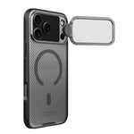 Capa para telemóvel NILLKIN CamShield Prop Transparente com Espelho MagSafe Magnética Translúcida em PC, Para iPhone 17 Pro Max, Para iPhone 17 Pro