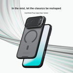Capa para telemóvel NILLKIN CamShield Prop Transparente com Espelho MagSafe Magnética Translúcida em PC, Para iPhone 17 Pro Max, Para iPhone 17 Pro
