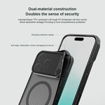 Capa para telemóvel NILLKIN CamShield Prop Transparente com Espelho MagSafe Magnética Translúcida em PC, Para iPhone 17 Pro Max, Para iPhone 17 Pro