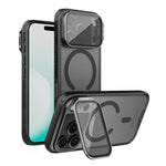Capa para telemóvel NILLKIN CamShield Prop Transparente com Espelho MagSafe Magnética Translúcida em PC, Para iPhone 17 Pro Max, Para iPhone 17 Pro