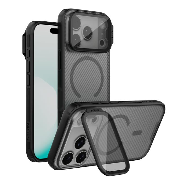 NILLKIN CamShield Prop Transparent Mirror Cover MagSafe Magnetic Translucent PC Phone Case, For iPhone 18 Pro, For iPhone 18 Pro Max, For iPhone 17 Pro Max, For iPhone 17 Pro