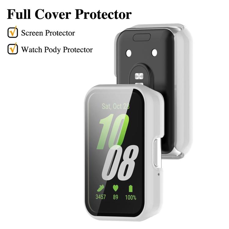 Capa protetora para relógio com película temperada integrada em PC xDfind, Para Samsung Galaxy Fit3