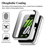 Capa protetora para relógio com película temperada integrada em PC xDfind, Para Samsung Galaxy Fit3