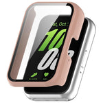 Capa protetora para relógio com película temperada integrada em PC xDfind, Para Samsung Galaxy Fit3