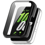 Capa protetora para relógio com película temperada integrada em PC xDfind, Para Samsung Galaxy Fit3