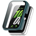 Capa protetora para relógio com película temperada integrada em PC xDfind, Para Samsung Galaxy Fit3