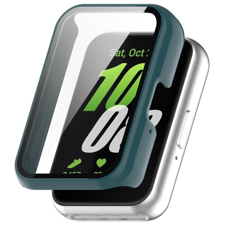 Capa protetora para relógio com película temperada integrada em PC xDfind, Para Samsung Galaxy Fit3