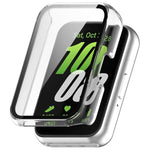 Capa protetora para relógio com película temperada integrada em PC xDfind, Para Samsung Galaxy Fit3