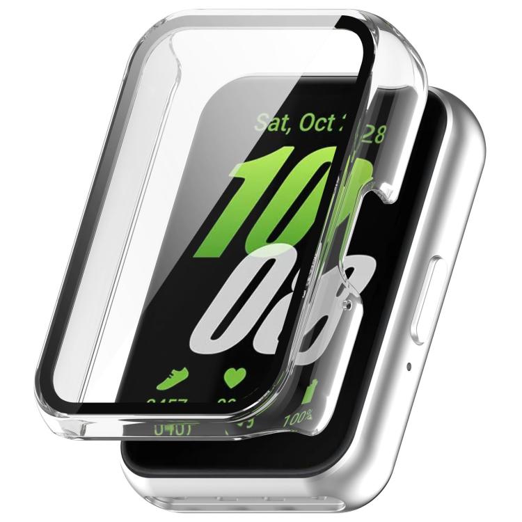 Capa protetora para relógio com película temperada integrada em PC xDfind, Para Samsung Galaxy Fit3