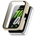 Capa protetora para relógio com película temperada integrada em PC xDfind, Para Samsung Galaxy Fit3