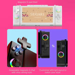ONE-NETBOOK Sugar 1 Consola de Jogos Portátil com Ecrã Duplo, Android 14 Snapdragon G3 Gen3, 16GB+512GB