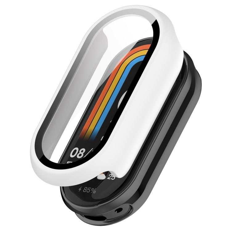 xDfind Tempered Film Integrated PC Watch Protective Cover, For Xiaomi Smart Band 10, For Xiaomi Smart Band 9 / 9 NFC, For Xiaomi Smart Band 9 Ceramic / 8
