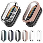 xDfind Tempered Film Integrated PC Watch Protective Cover, For Xiaomi Smart Band 10, For Xiaomi Smart Band 9 / 9 NFC, For Xiaomi Smart Band 9 Ceramic / 8